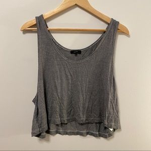 Aritzia Talula Grey Tank Top
